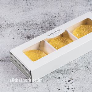 올댓허브 모던화이트상자3구 비누 포장 상자 1장