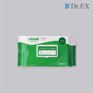 클리넬 살균 소독 티슈 유니버셜 프로 와입스 100매입 Clinell Universal Pro Wipes