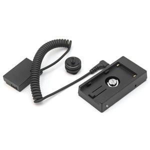 카메라 용품 FOTGA LP-E17 더미 배터리 및 F970 어댑터 플레이트 캐논 호환호환 EOS M3 M5 M6 800D 750D 용