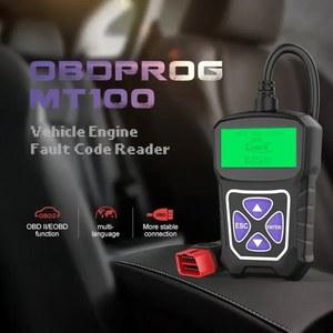 자동차 리더 ELM327 도구 스캐너 PK OBD2 점검 OBDPROG 엔진 MT100 EOBD 코드 진단