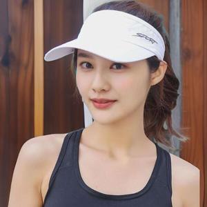 /신상오픈런 여성용 골프 블랙 화이트 오픈 캡 햇