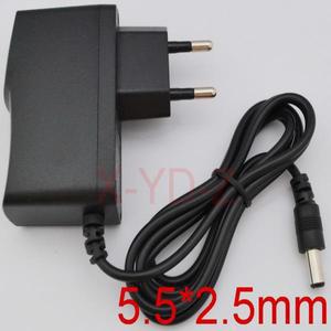 고품질 AC 100V-240V 컨버터 스위칭 전원 어댑터 DC 12V 500mA 0.5A 공급 EU 플러그 5.5mm x 2.1-2.5mm 1