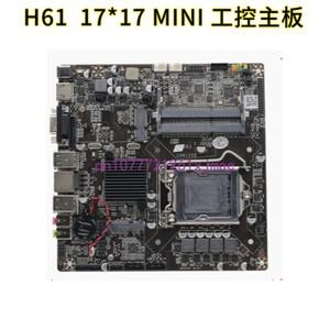 미니 ITX 컴퓨터 마더보드, 산업용 컴퓨터 DDR3 메모리 마더보드, H61, Lga1155, 17x17cm,