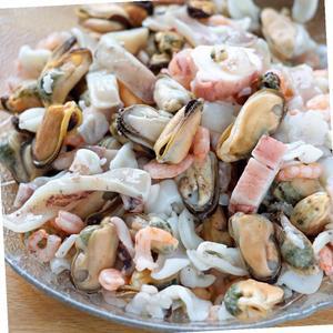 냉동 해물모듬 600gX10팩업소용 단체용 식당용 급식용 대용량 식자재
