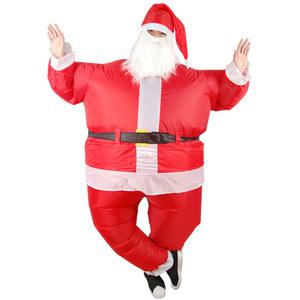 크리스마스 산타 에어슈트 02번 할로윈 성인 산타크로스 X mas 일반산타 촬영 복장