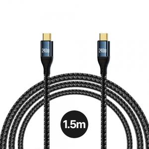C타입 240W PD 고속충전 케이블 1.5m C to C E-Marker
