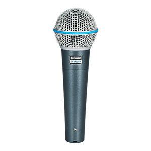 Shure Beta 58A 슈퍼Cardioid 다이나믹 보컬 마이크 마이크로폰 케이블 이어폰 스탠드 연결 BETA58A 274367