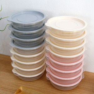 원형 전자렌지 냉동밥 보관용기 400ml 16개