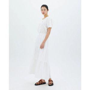 [갤러리아] LAP (SET-하의)밴딩 롱 티어드 스커트 AR2WS580