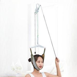 가정용 목견인기 1개 스트레칭 경추 지지대 목보호대거북목교정 일자목 자세 체형 목견인 교정기 목기