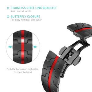 다리미 맨 워치 밴드호환 갤럭시 울트라 7 LTE 47mm 용 스테인레스 스틸 스트랩44mm40mm 손목 밴드
