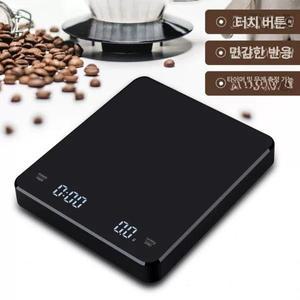커피 전자저울 바리스타 타임모어 저울 블랙미러
