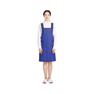 웰프런 우레탄 방수앞치마 검정파이핑 소 투명