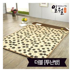 [일월]뉴숯 황토방 카본 전기매트_더블(140x200)_디지털(투난방)