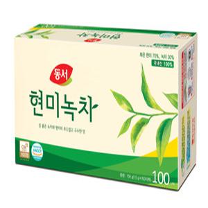 동서)현미녹차 100T