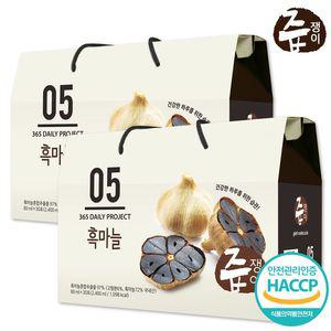 즙쟁이 흑마늘즙 2박스 60포