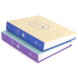 모닝글로리 미니 앨범 4X6 폴라로이드 미니 포켓 앨범 2단 40매 랜덤색상