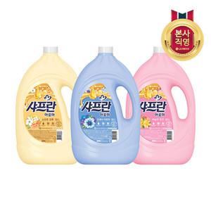 샤프란 아로마 섬유유연제 프레쉬 아로마 3.1L x 4개