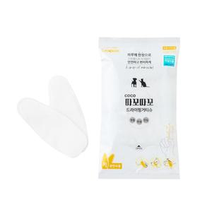 코코 따꼬따꼬 강아지 고양이 드라이 핑거티슈 30매