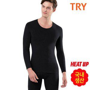 TRY 히트업 라이트 남성 내복 상하세트 국내생산