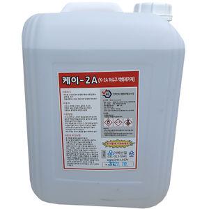 이레산업 K-2A 18L 대용량 하수구백화제거제 목욕탕 온천 사우나 백화분해제거 배수구청소 석회질제거 청소