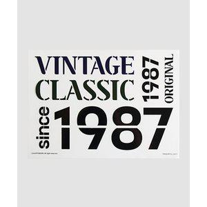 [퀼트스타] 아이론 스티커_빈티지클래식 1987 (43282)