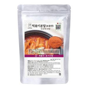 듀라이프 한스푼 국물떡볶이 분말 소스 신전 배떡 엽기 매운 즉석 떡볶이 가루 양념