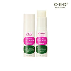 CKD 레티노콜라겐 저분자300 물광스틱 10g 2개/ 끈적임 없는 멀티밤