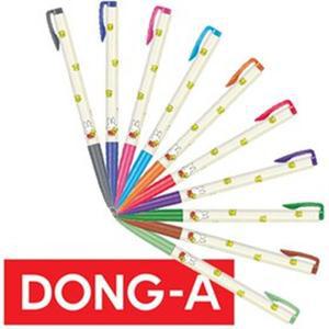 동아 유성펜 미피 0.5mm 0.38mm(고무그립) 1갑24입