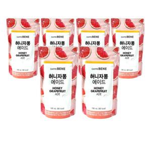 카페베네 허니자몽에이드 190ml 50팩