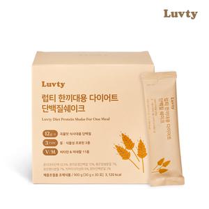 럽티 한끼대용 다이어트 단백질 쉐이크 30g 30포