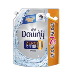 다우니 세탁세제 추가헹굼 3.2L 리필 1개