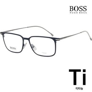 휴고 보스 티타늄 안경테 BOSS1253 FLL 빅사이즈 사각 초경량