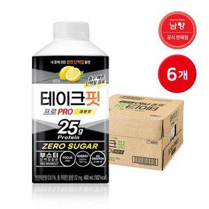 [남양] 테이크핏 프로 레몬 450ml 6개