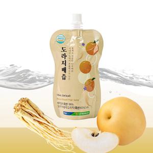 나주 어린이 아기 유아 도라지 배 즙  착즙 주스 쥬스 파우치