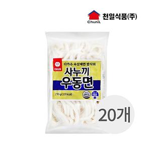 천일 사누끼 냉동 우동면 230g x 20개