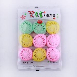 장미사 순도 99.9% 나프탈렌 꽃초롱9p/좀약/악취제거/습기/곰팡이방지/좀벌레퇴치/방충제/좀벌레기피제