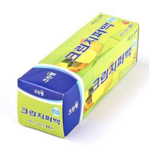 크린랩 크린지퍼백 20매 18x20