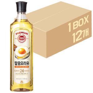 사조 해표 깔끔 요리유 900ml x 12개 / 식용유 유지류 오일 기름