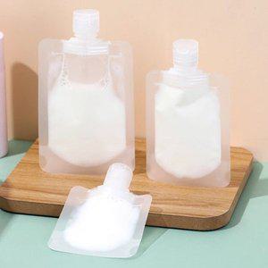[기타]휴대용 소분 비닐팩 파우치 용기 100ml (WFGIK3W)