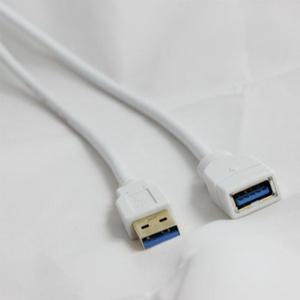 마하링크 USB3.0 연장 케이블 AM-AF 화이트 1.8M 0027/USB/연결/잭/전원/선/프린터/컴퓨터/외장/하드/고속