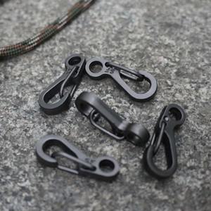 미니 SF 카라비너 후크 알루미늄 합금 캠프 키링 EDC 기어 실용적인 생존 도구 등산 액세서리