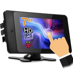 7인치 IPS DSI V4.0 터치스크린이 장착된 OSOYOO PISTUDIO 케이스: 라즈베리 파이 5 4 3 2 프로젝트를 위한 종합적인 터치스크린 솔루션(라즈베리 보드 미포함)