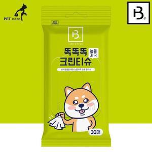 [MENPWCPR_52CM]브리더랩 크린티슈 30매 (눈물자국)