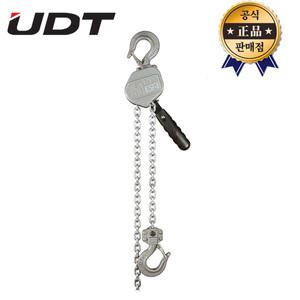 UDT 레버블록 UL-008 (0.75T) 미니형 레버블럭 호이스트 소형 경량 체인블록