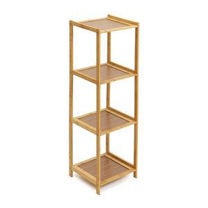 [IXHG7ILI_4B]원목 대나무 4단 선반 30cmx26.5cmx91cm