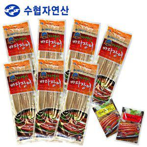 [근해통발수협] 프리미엄 자연산 바다장어 240g(3미) x 7팩 / 소스(매운맛4,순한맛4)
