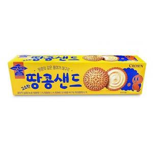 [MENOWVFP_52EF]간식 땅콩샌드 추억의과자 탕비실간식 1개