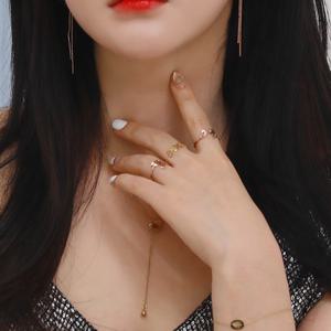 [헤스티아][핑크선물포장+쇼핑백] Marianna_11 Surgical Steel Ring  서지컬(써지컬) 반지