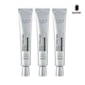 쟈스 화이트 토닝 샷 코어 기미크림 40ml x3 /미백/주름
